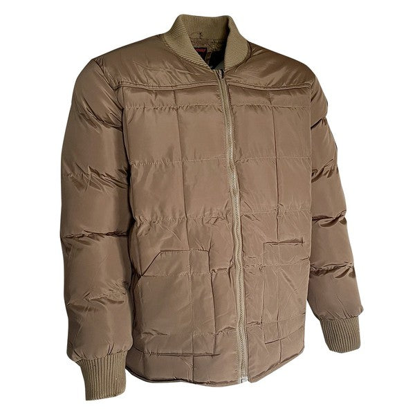 Padded Insulated Warm Heavyweight Bomber Jacket