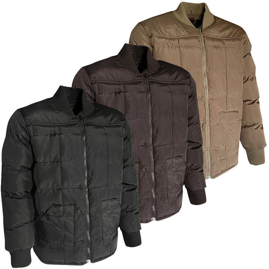 Padded Insulated Warm Heavyweight Bomber Jacket