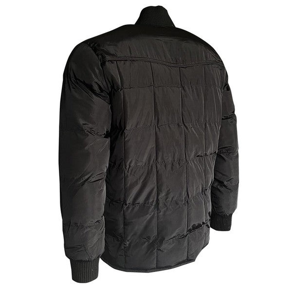 Padded Insulated Warm Heavyweight Bomber Jacket