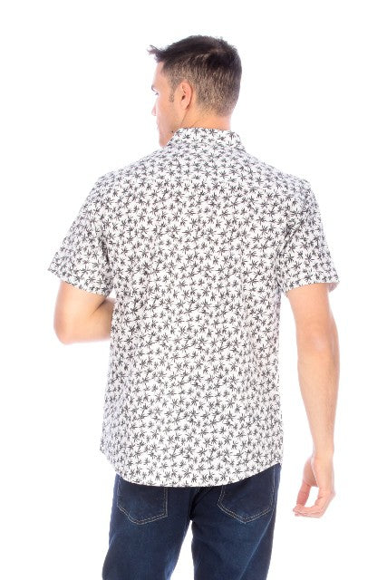 Short Sleeve Button Down Printed