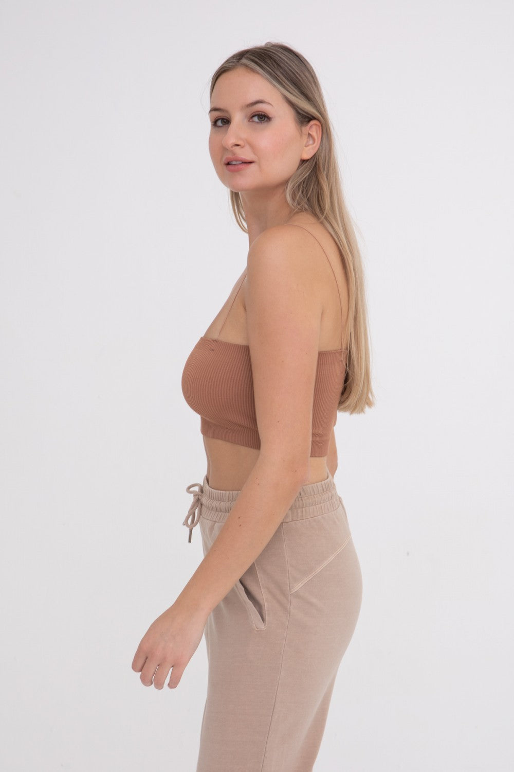 Thin Strap Bandeau Top