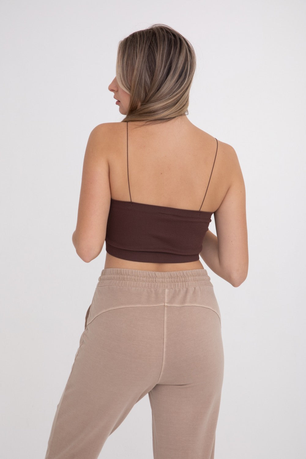 Thin Strap Bandeau Top