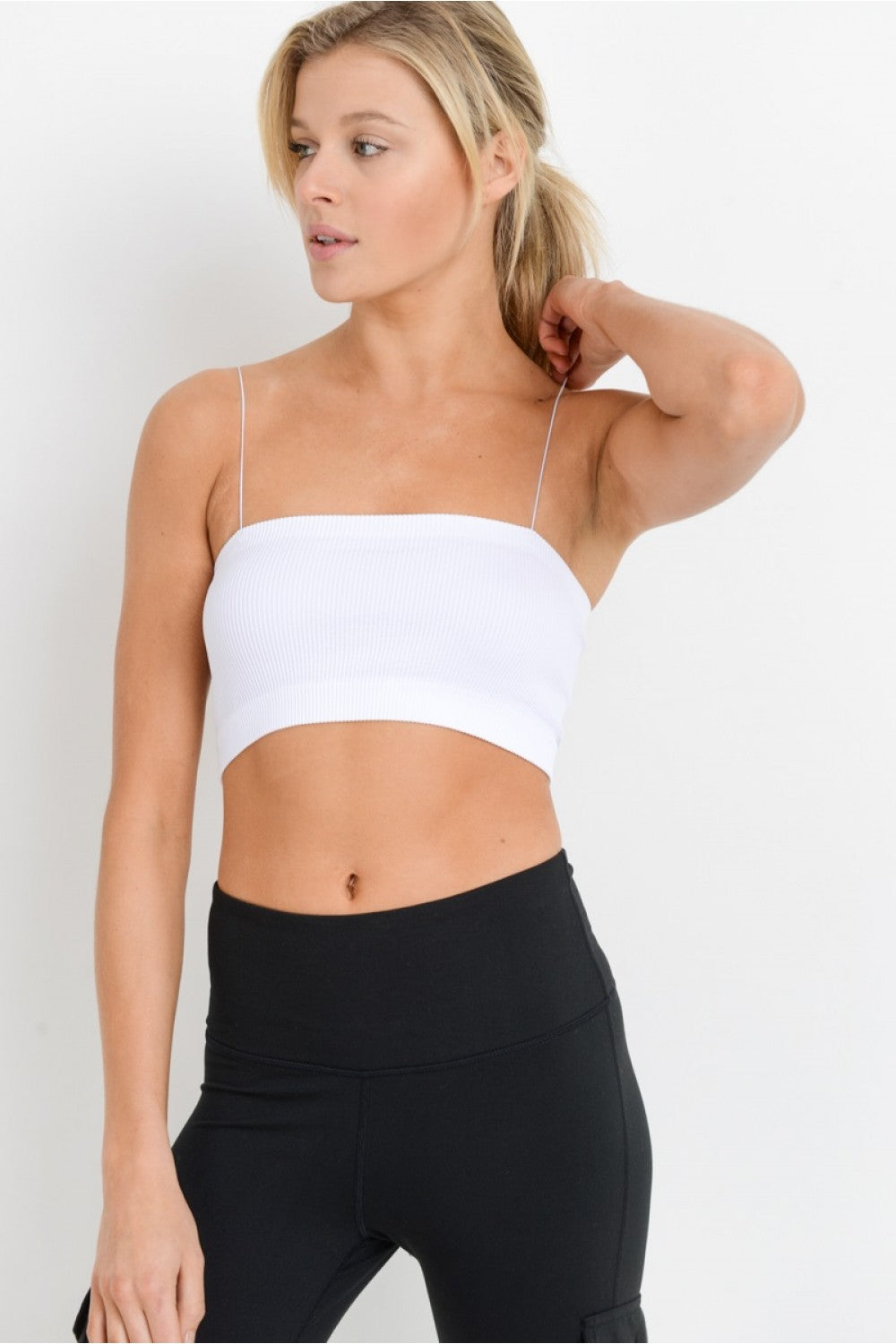 Thin Strap Bandeau Top