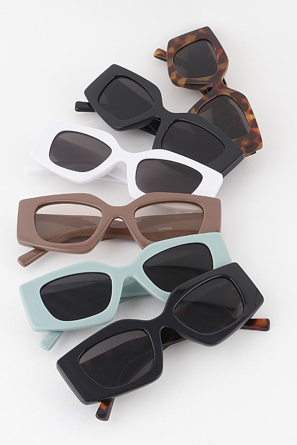 Semi-Rectangular Sunglasses