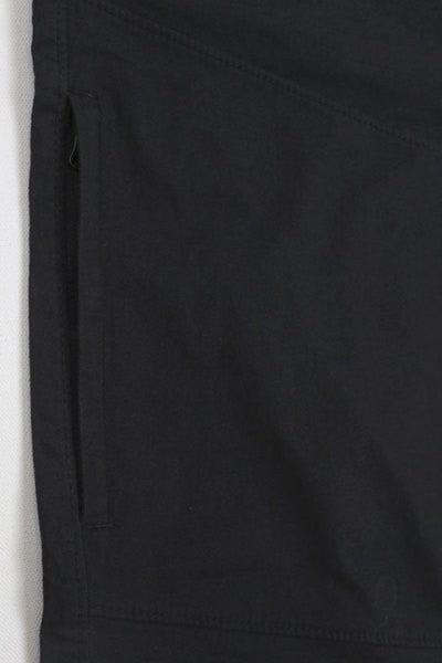 Cuffed Drawstring Jogger Pants Black